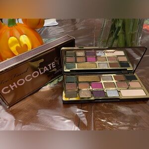 Too Faced Chocolate Gold Palette with Vibrant Shades